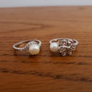 Pearl rings❤